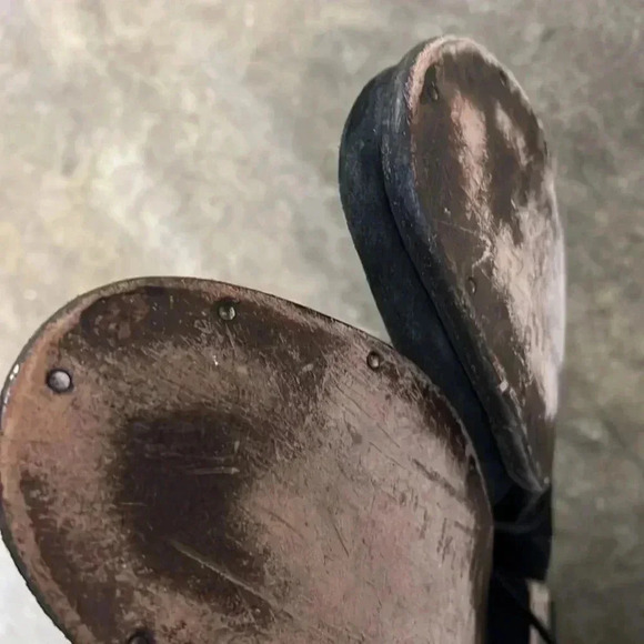 All Saintsmens charcoal gray suede leather chooka boots size 44/11 - Picture 7 of 8